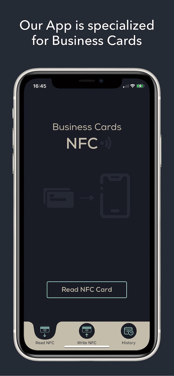 NFC Business Card - Read Write