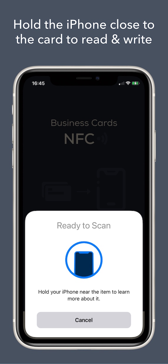 NFC Business Card - Read Write