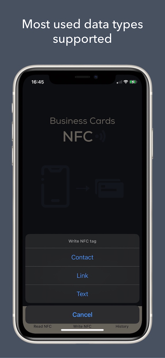 NFC Business Card - Read Write