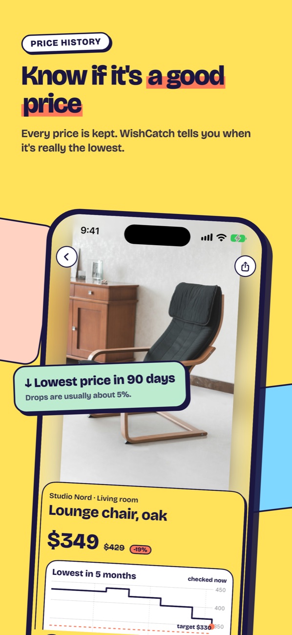 WishCatch price history: know if it's a good price